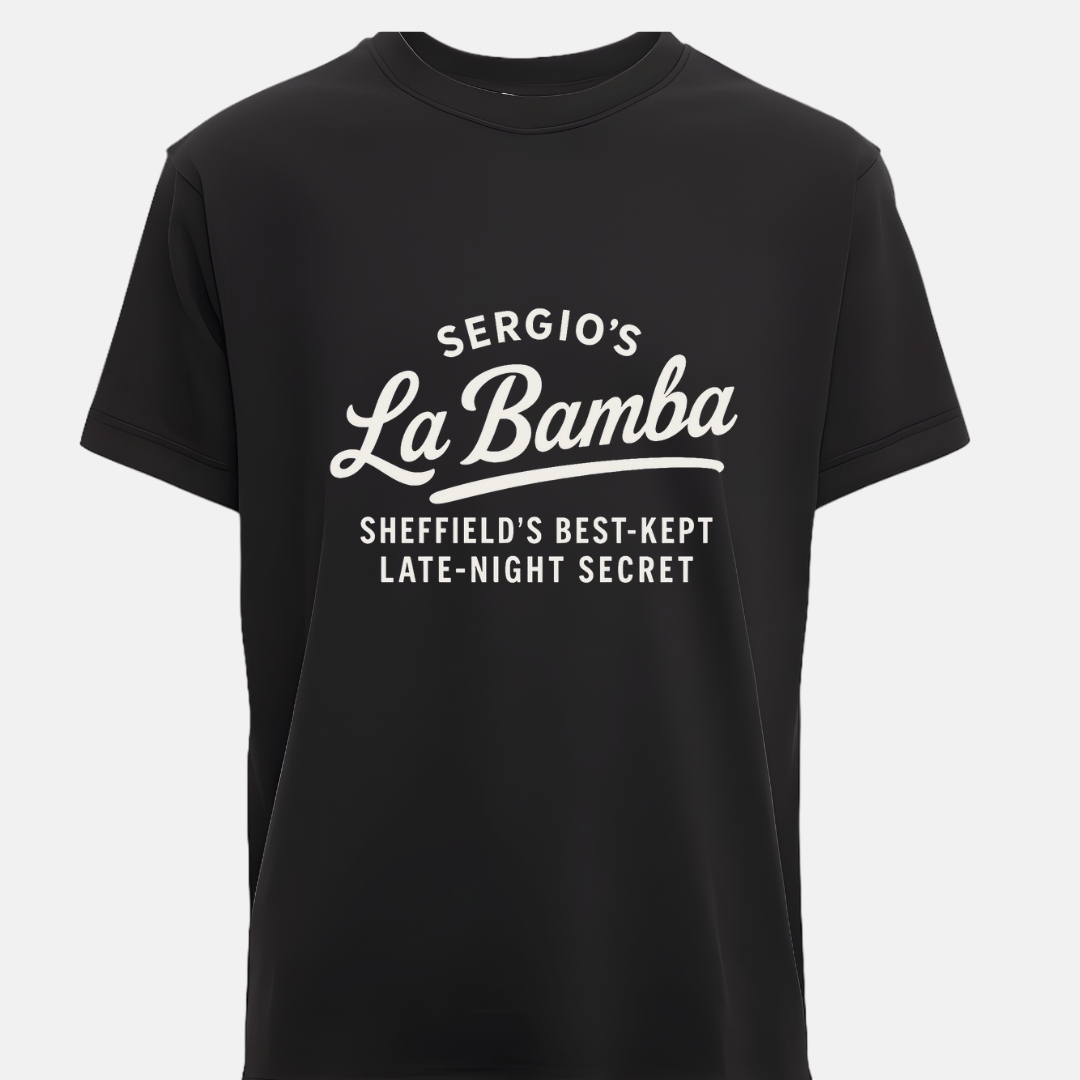 Sergio's La Bamba - unisex fit T-shirt - various colours - Dirty Stop Outs