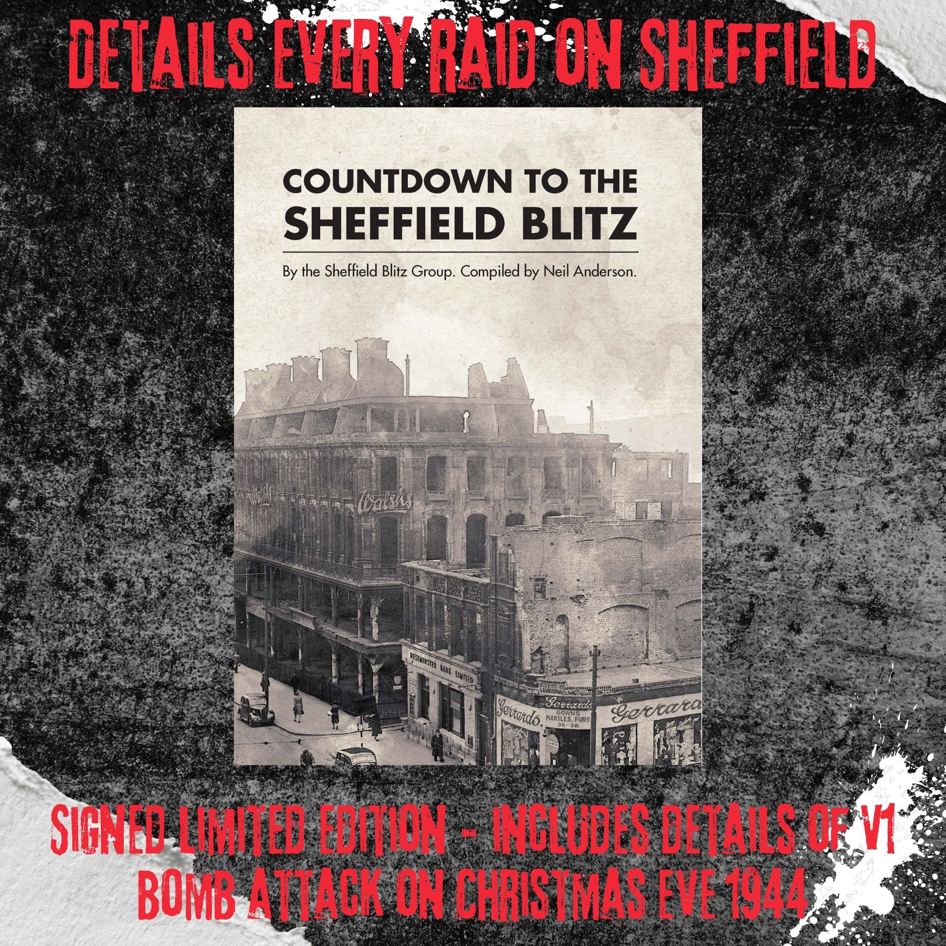 Sheffield Blitz - The Definitive Collection - low stock alert - Dirty Stop Outs