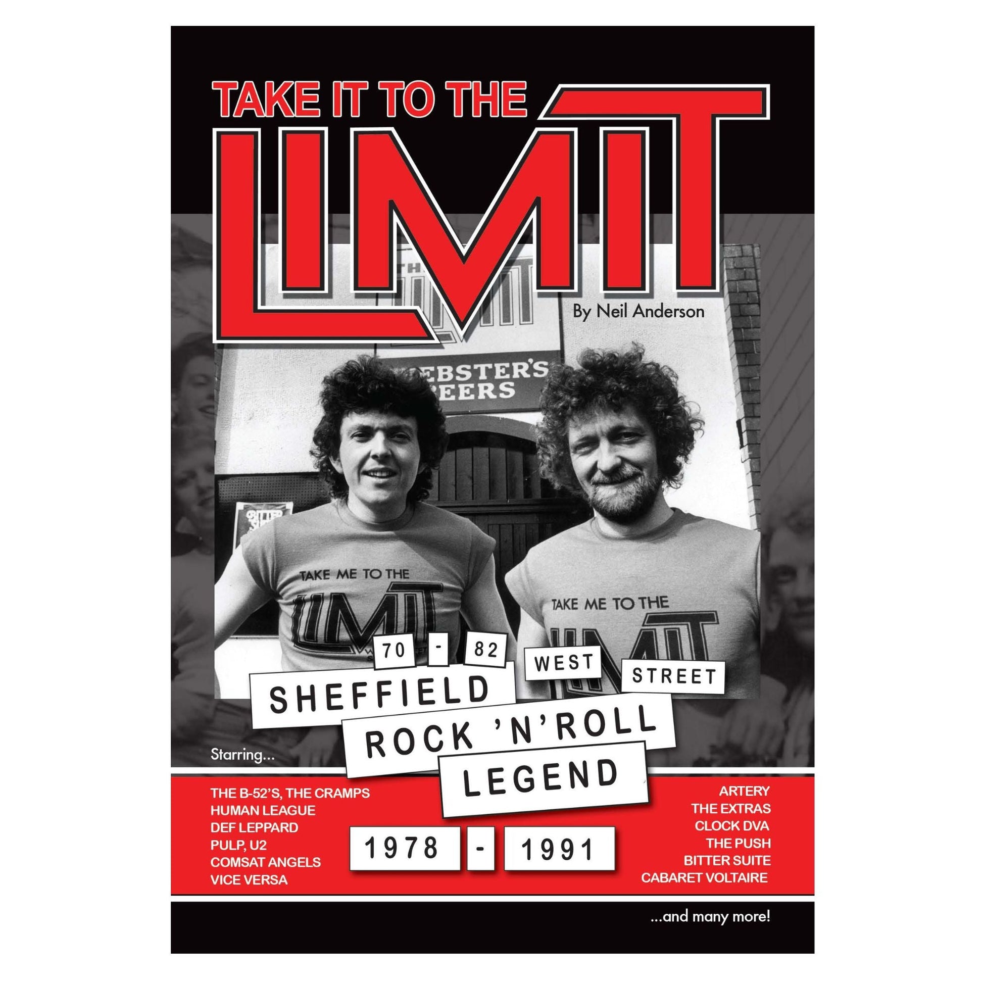 Take It To The Limit - back in print for a limited time - signed edition - Dirty Stop Outs