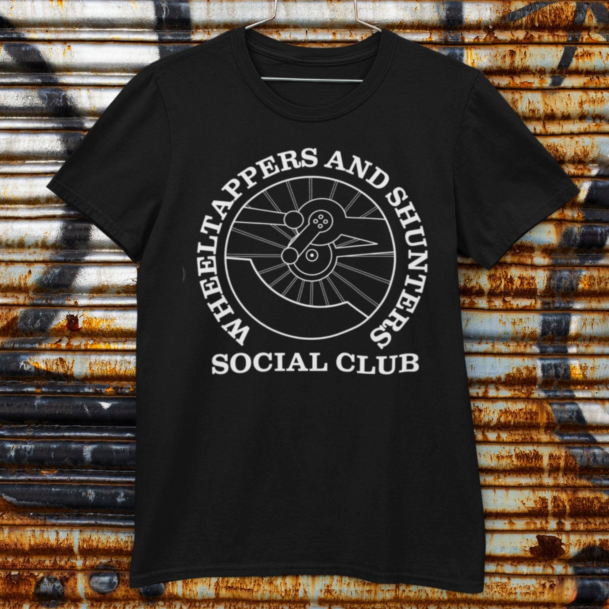 Wheeltappers & Shunters - unisex fit T - shirt - black (Copy) - Dirty Stop Outs