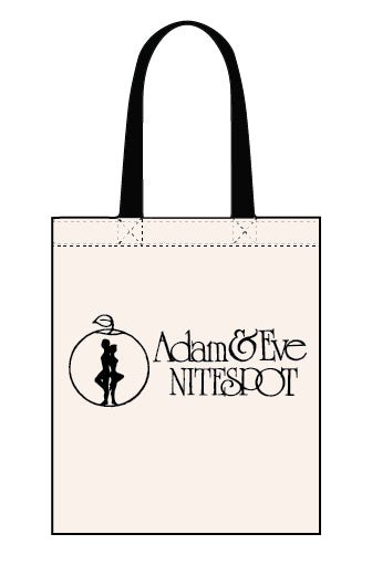 Adam & Eve canvas tote bag - Dirty Stop Outs