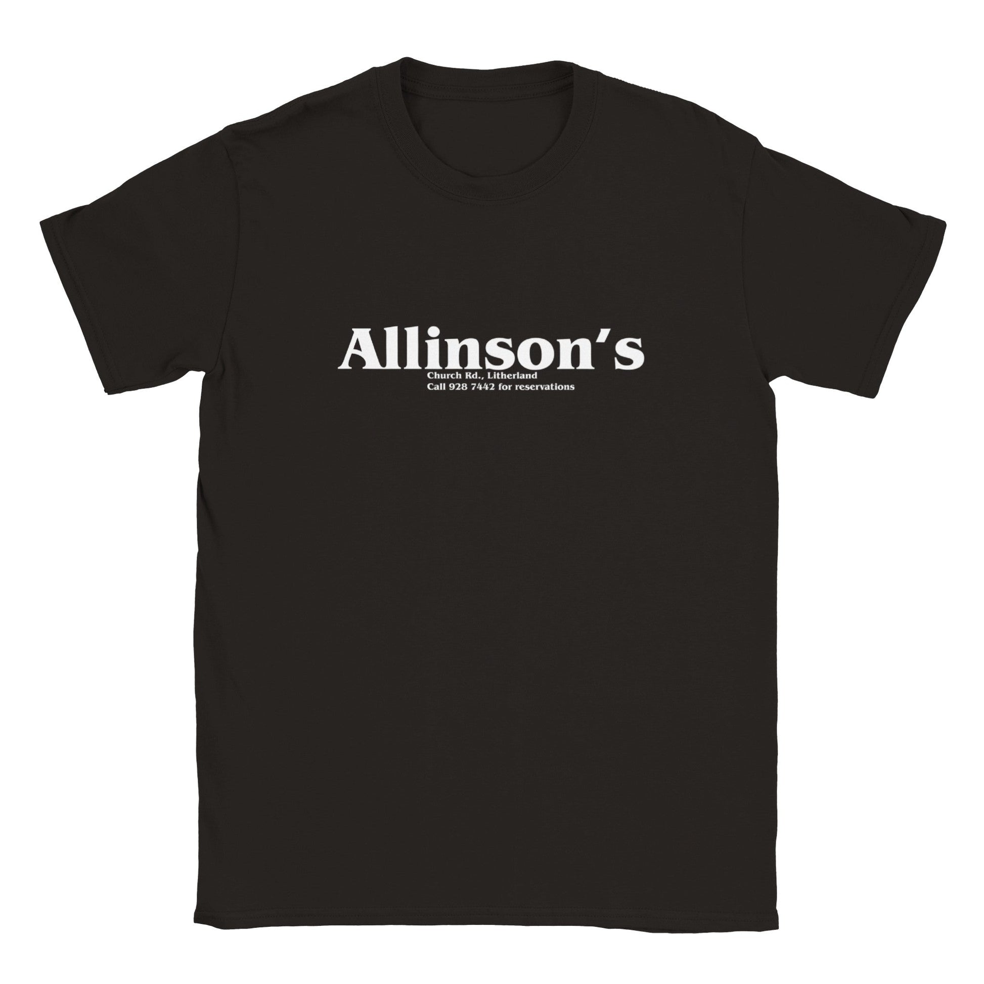 Allinson's unisex fit T-shirt - various colours - Dirty Stop Outs