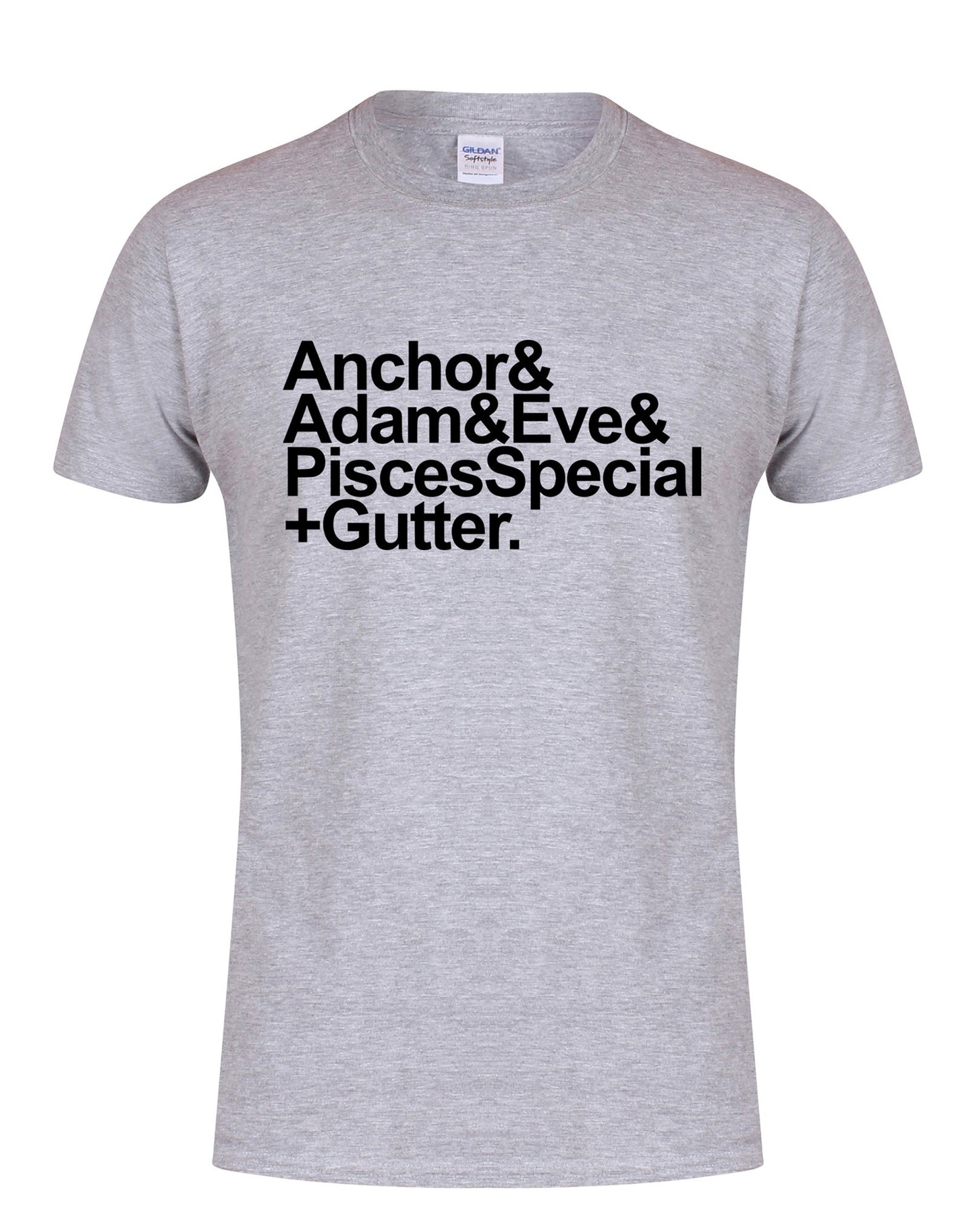 Anchor to Adam & Eve unisex fit T-shirt - various colours - Dirty Stop Outs