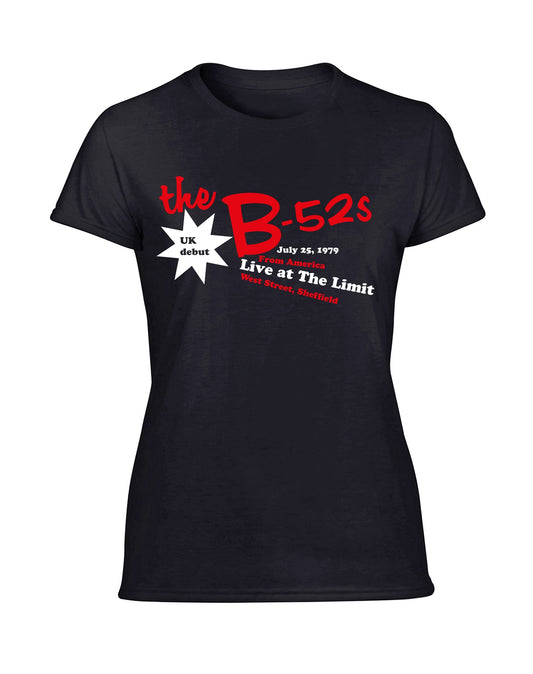 B-52's at the Limit ladies fit t-shirt- various colours - Dirty Stop Outs