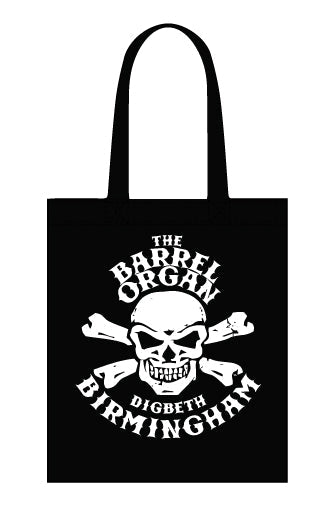 Barrel Organ - canvas tote bag - Dirty Stop Outs