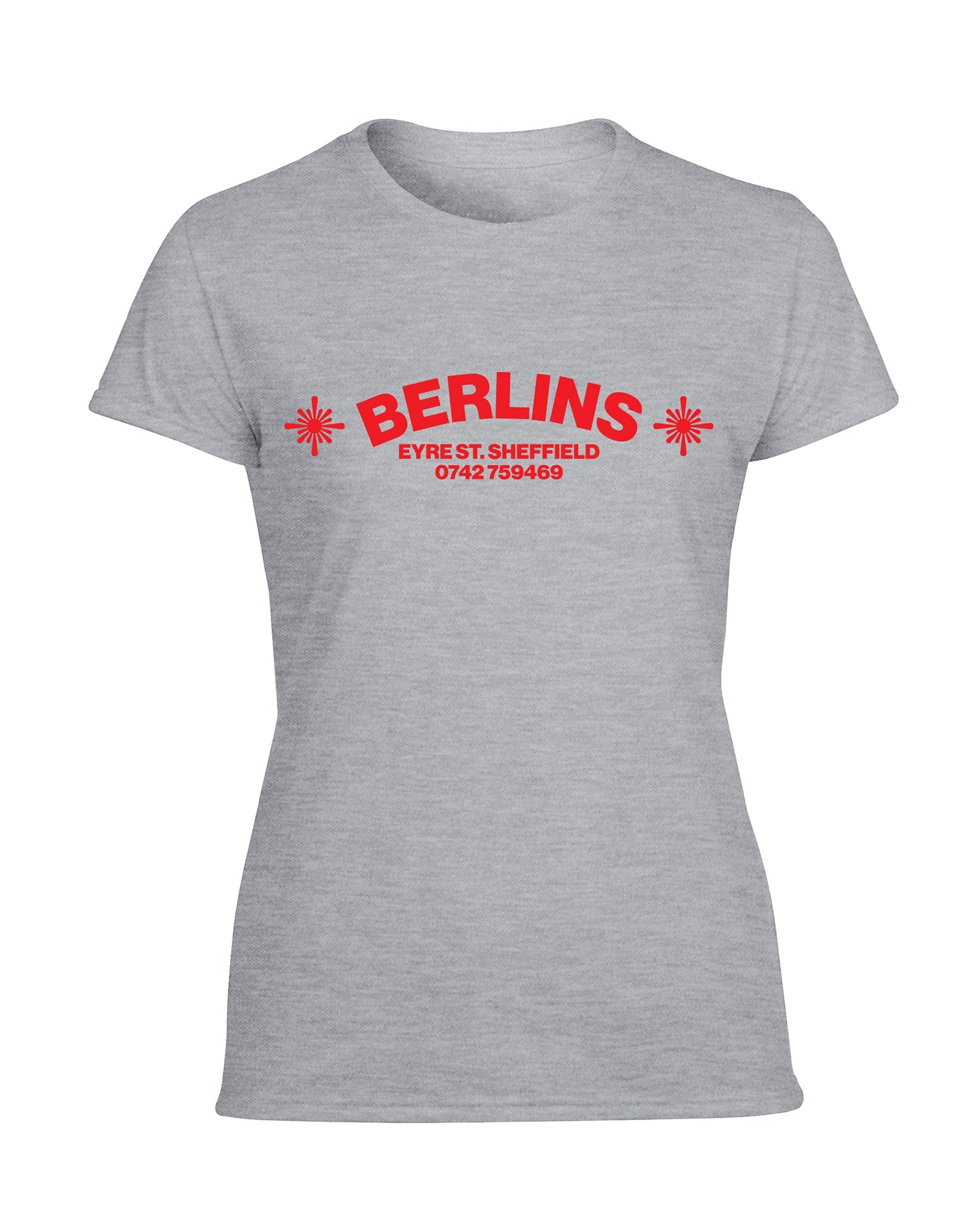 Berlins ladies fit t-shirt- various colours - Dirty Stop Outs