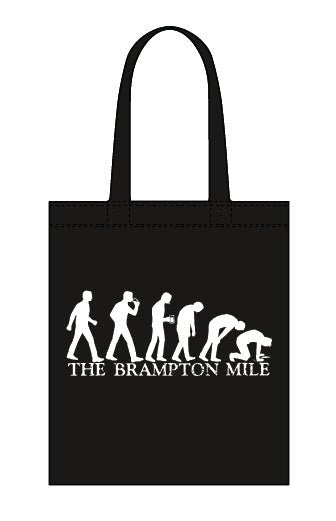 Brampton Mile canvas tote bag - Dirty Stop Outs
