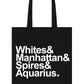 Destination Aquarius canvas tote bag - Dirty Stop Outs