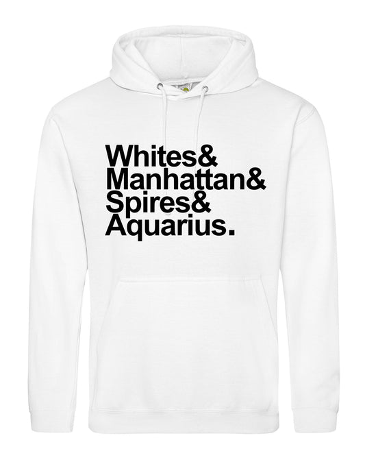 Destination Aquarius unisex fit hoodie - various colours - Dirty Stop Outs