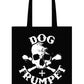 Dog & Trumpet (with skull) tote bag - Dirty Stop Outs