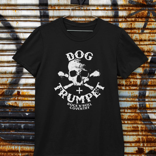Dog & Trumpet (with skull) unisex T-shirt - various colours - Dirty Stop Outs