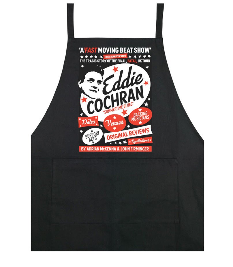 Eddie Cochran: A Fast Moving Beat Show cooking apron - Dirty Stop Outs