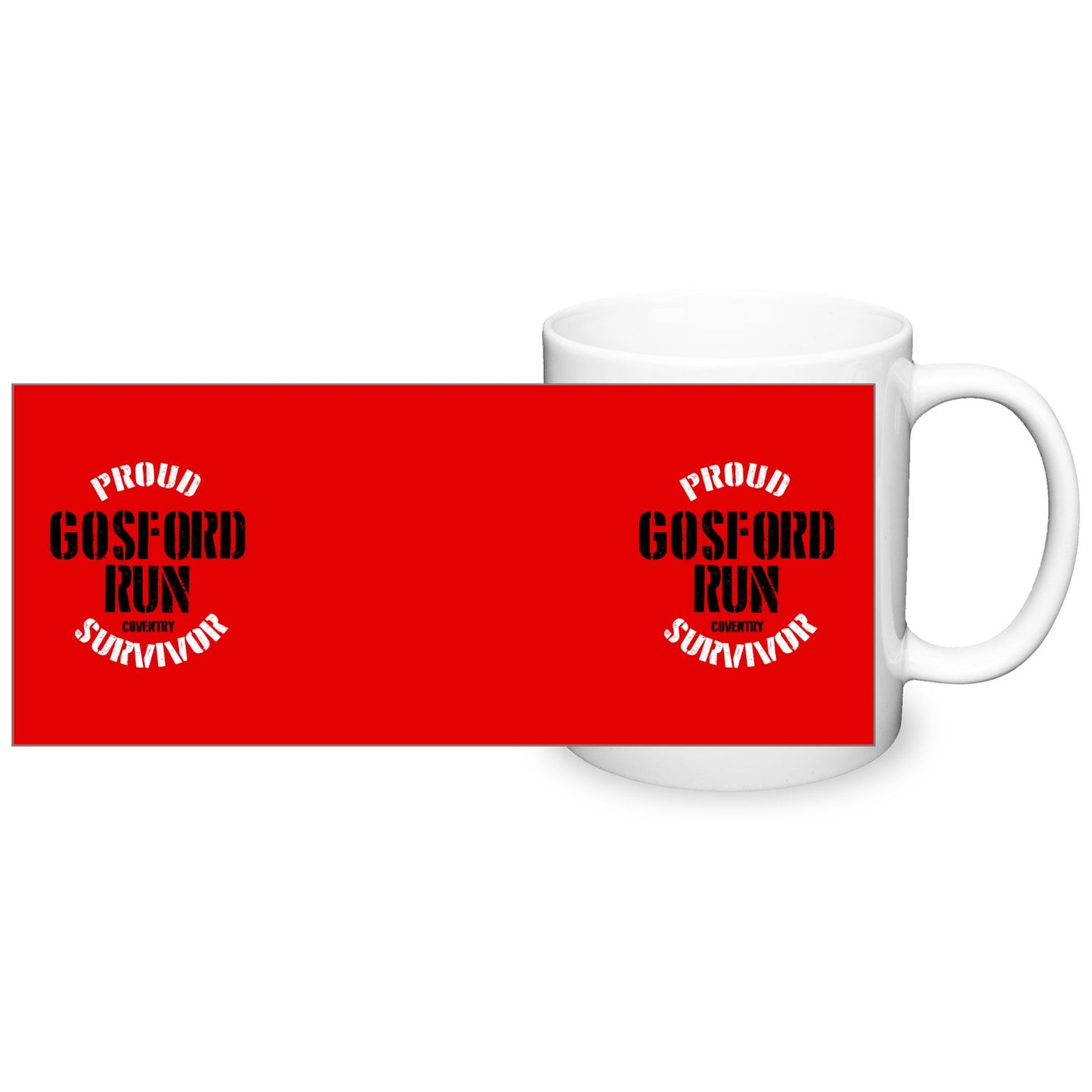 Gosford Run Survivor - Coventry - mug - Dirty Stop Outs