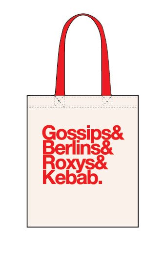 Gossips canvas tote bag - Dirty Stop Outs
