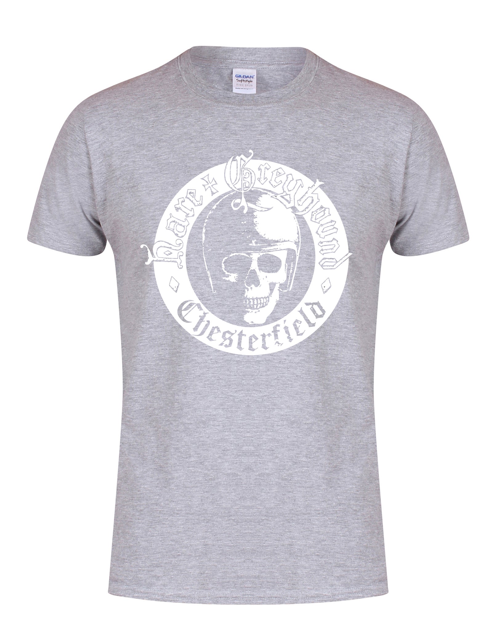 Hare & Greyhound skull unisex fit T-shirt - various colours - Dirty Stop Outs