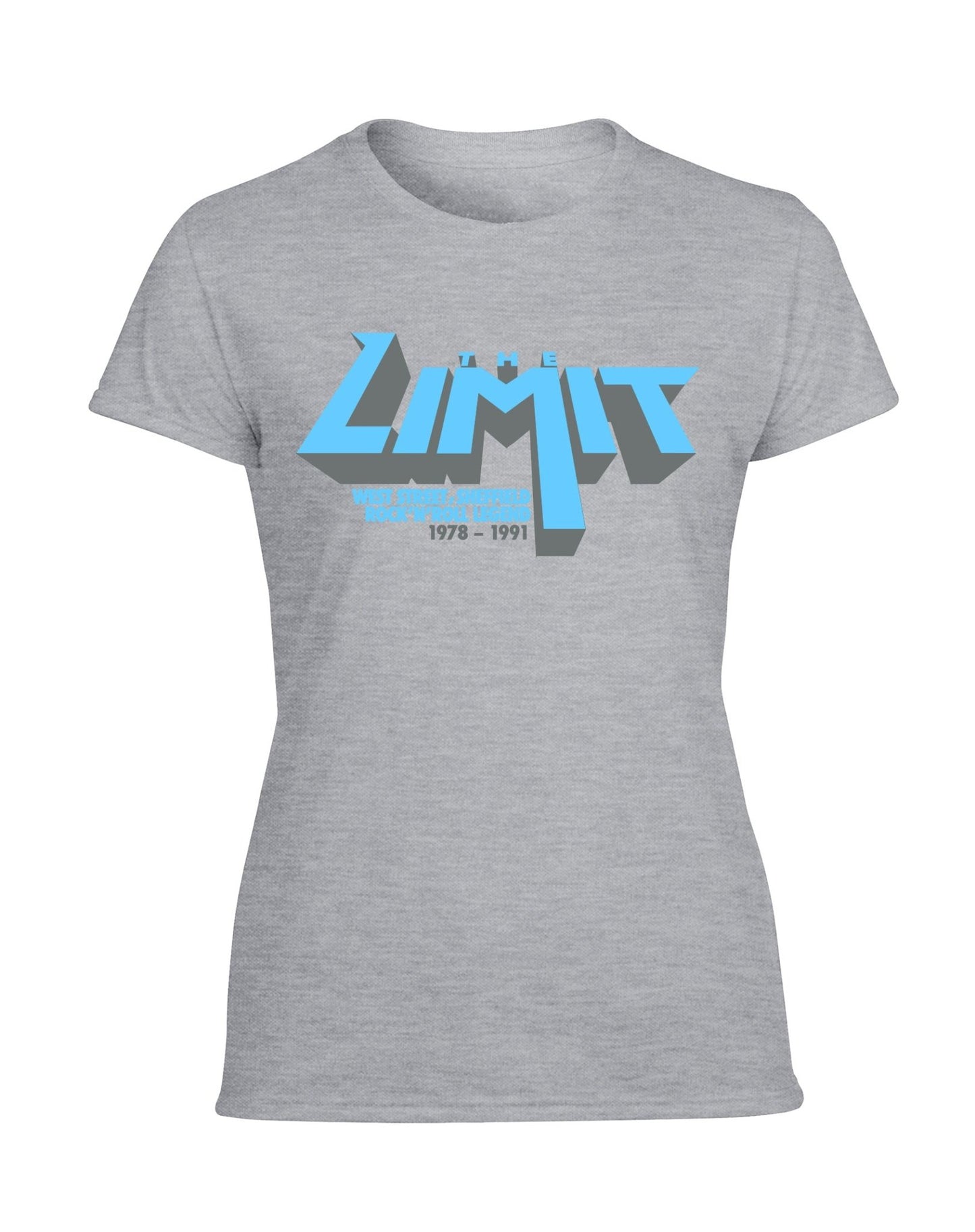 Limit anniversary (blue logo) ladies fit T-shirt - various colours - Dirty Stop Outs