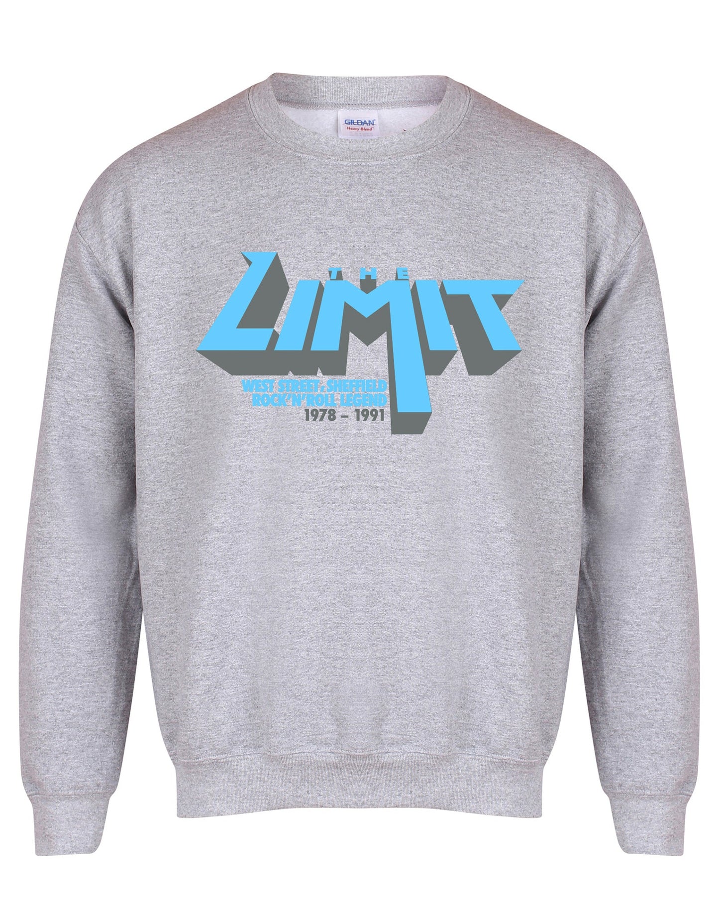 Limit anniversary (blue logo) unisex fit sweatshirt - various colours - Dirty Stop Outs
