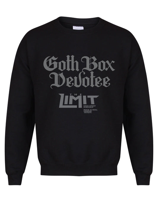 Limit Goth Box Devotee unisex fit sweatshirt - various colours - Dirty Stop Outs