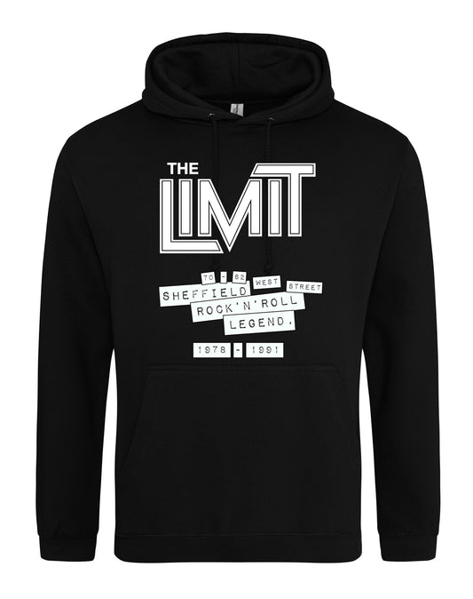 Limit unisex fit hoodie - various colours - Dirty Stop Outs