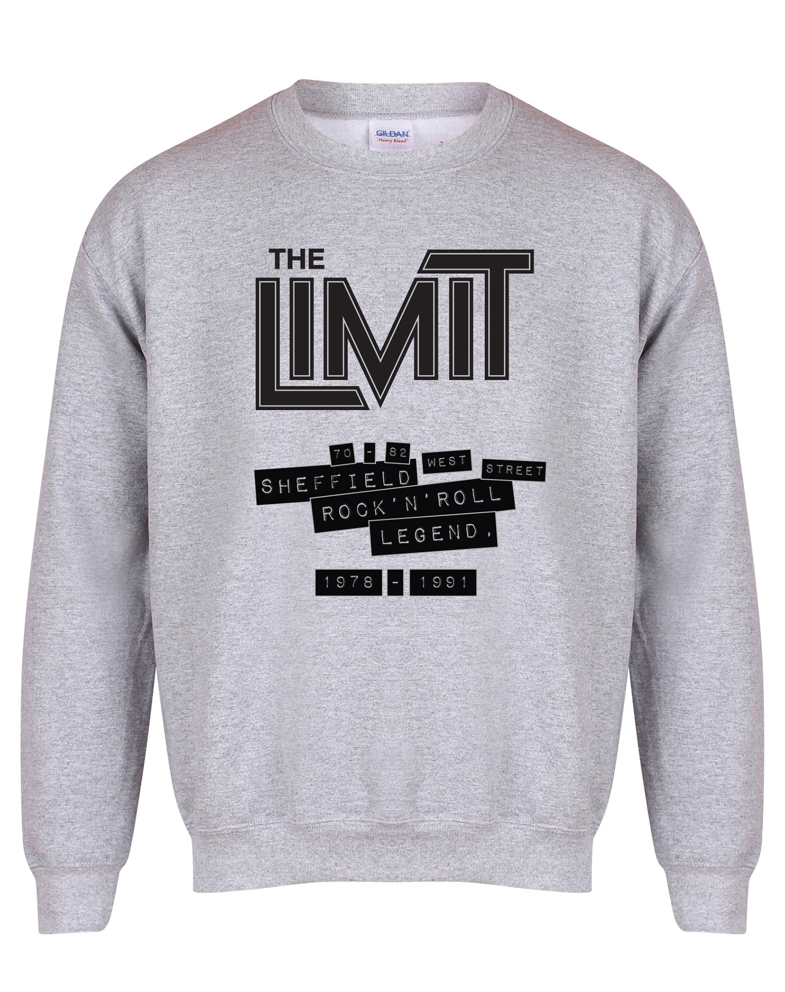 Limit unisex fit sweatshirt - various colours - Dirty Stop Outs