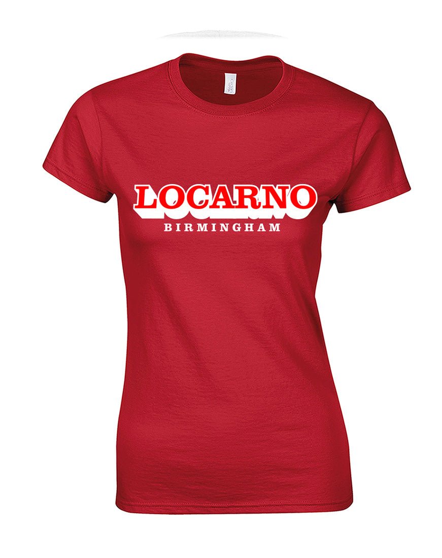 Locarno - Birmingham - ladies fit T-shirt - various colours - Dirty Stop Outs