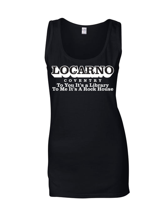Locarno/Rockhouse - Coventry - ladies fit vest - various colours - Dirty Stop Outs