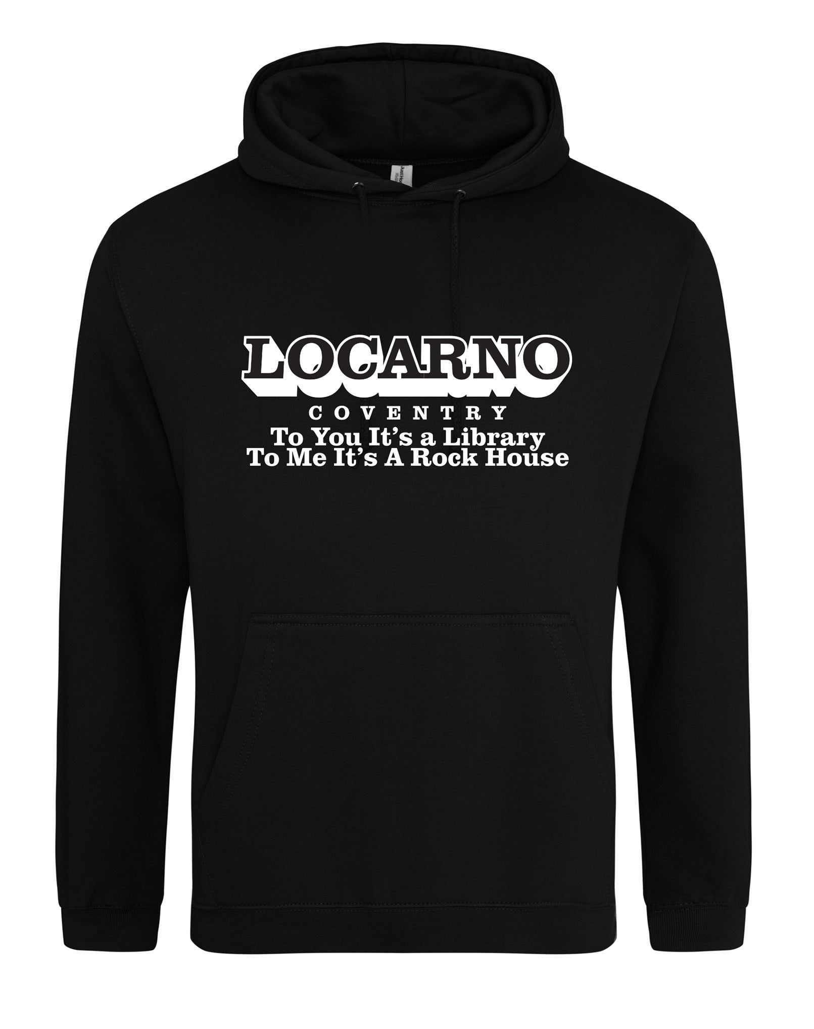 Locarno/Rockhouse - Coventry - unisex fit hoodie - various colours - Dirty Stop Outs
