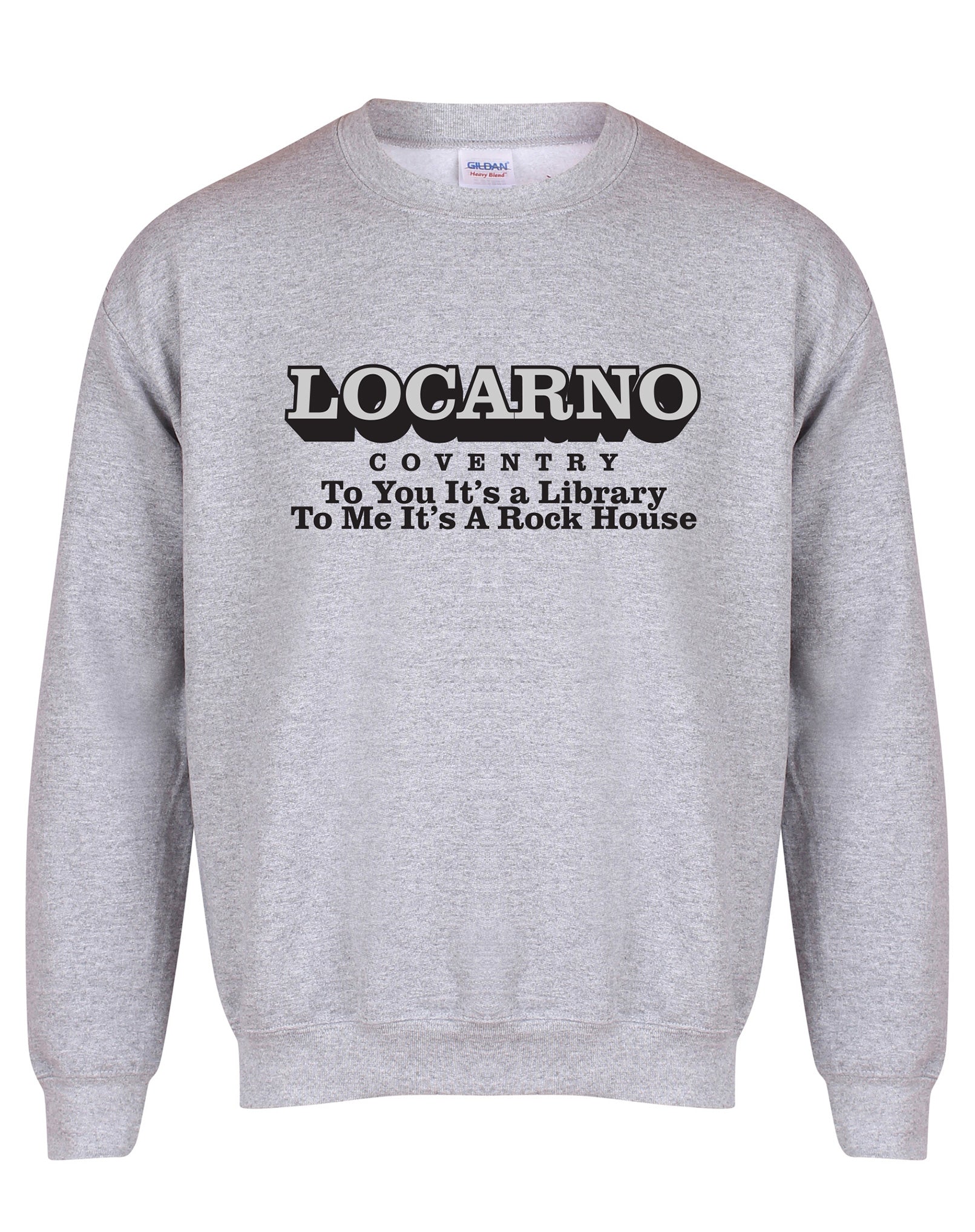 Locarno/Rockhouse - Coventry - unisex fit sweatshirt - various colours - Dirty Stop Outs