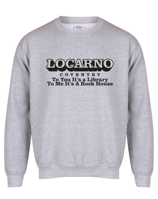Locarno/Rockhouse - Coventry - unisex fit sweatshirt - various colours - Dirty Stop Outs