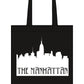 Manhattan canvas tote bag - Dirty Stop Outs