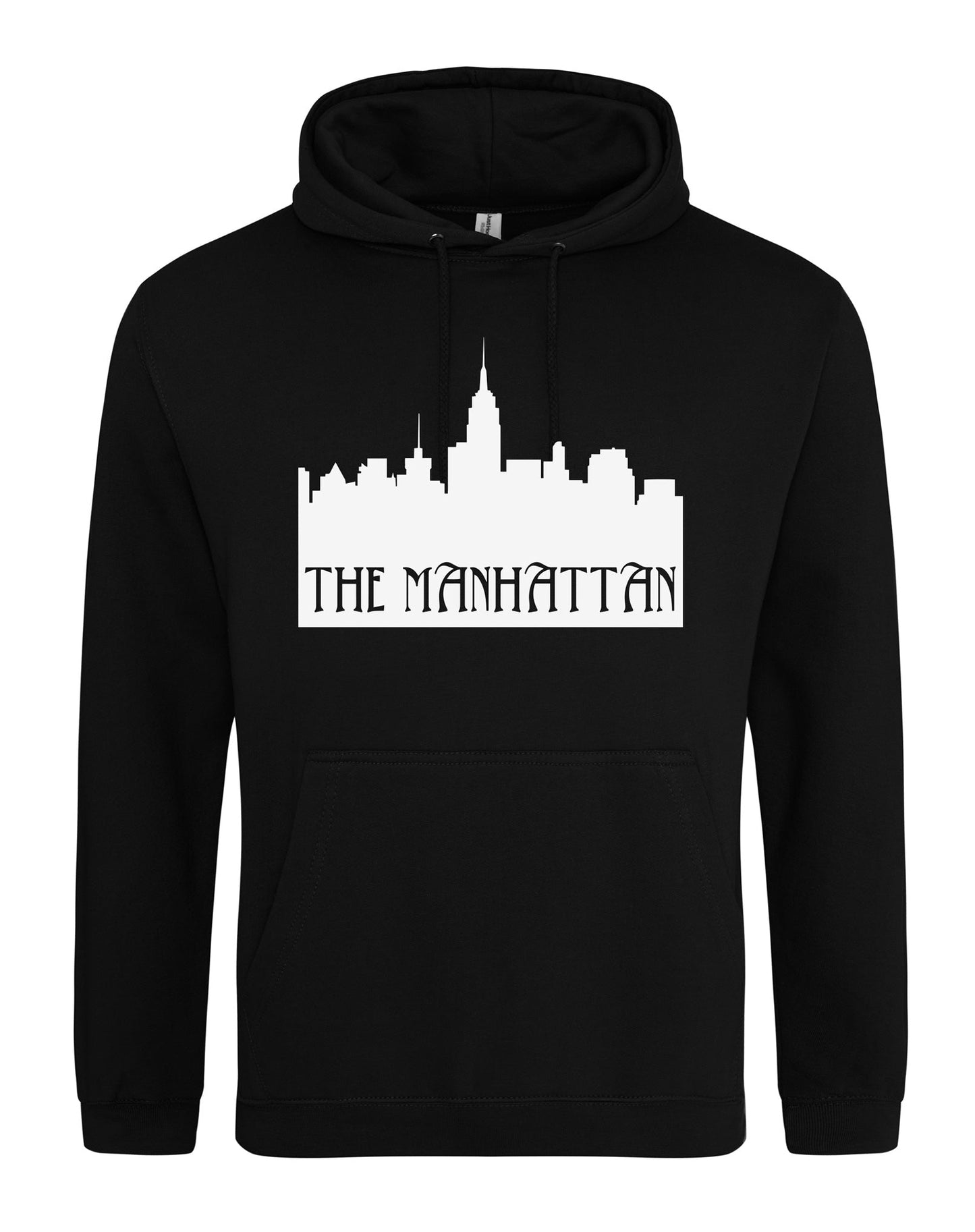 Manhattan unisex fit hoodie - various colours - Dirty Stop Outs