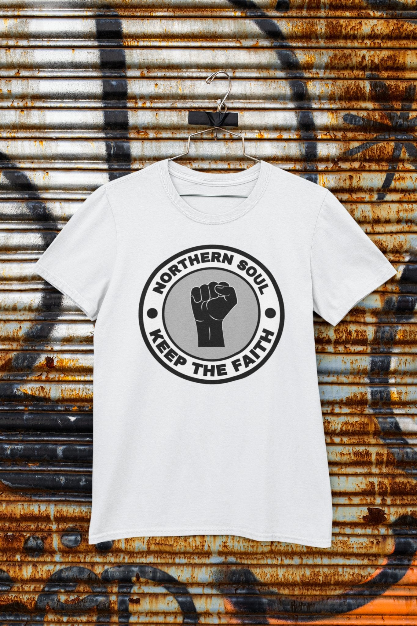 Northern Soul - Keep The Faith - unisex (available in black and white) - Dirty Stop Outs