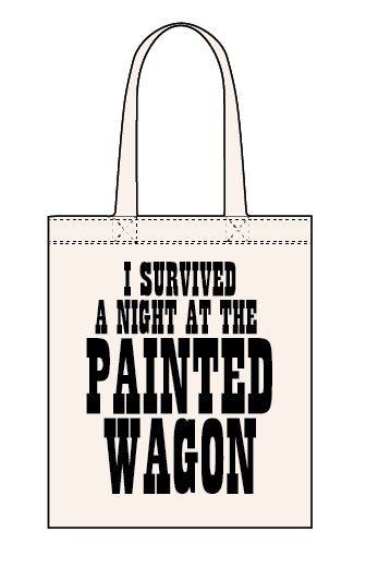Painted Wagon canvas tote bag - Dirty Stop Outs