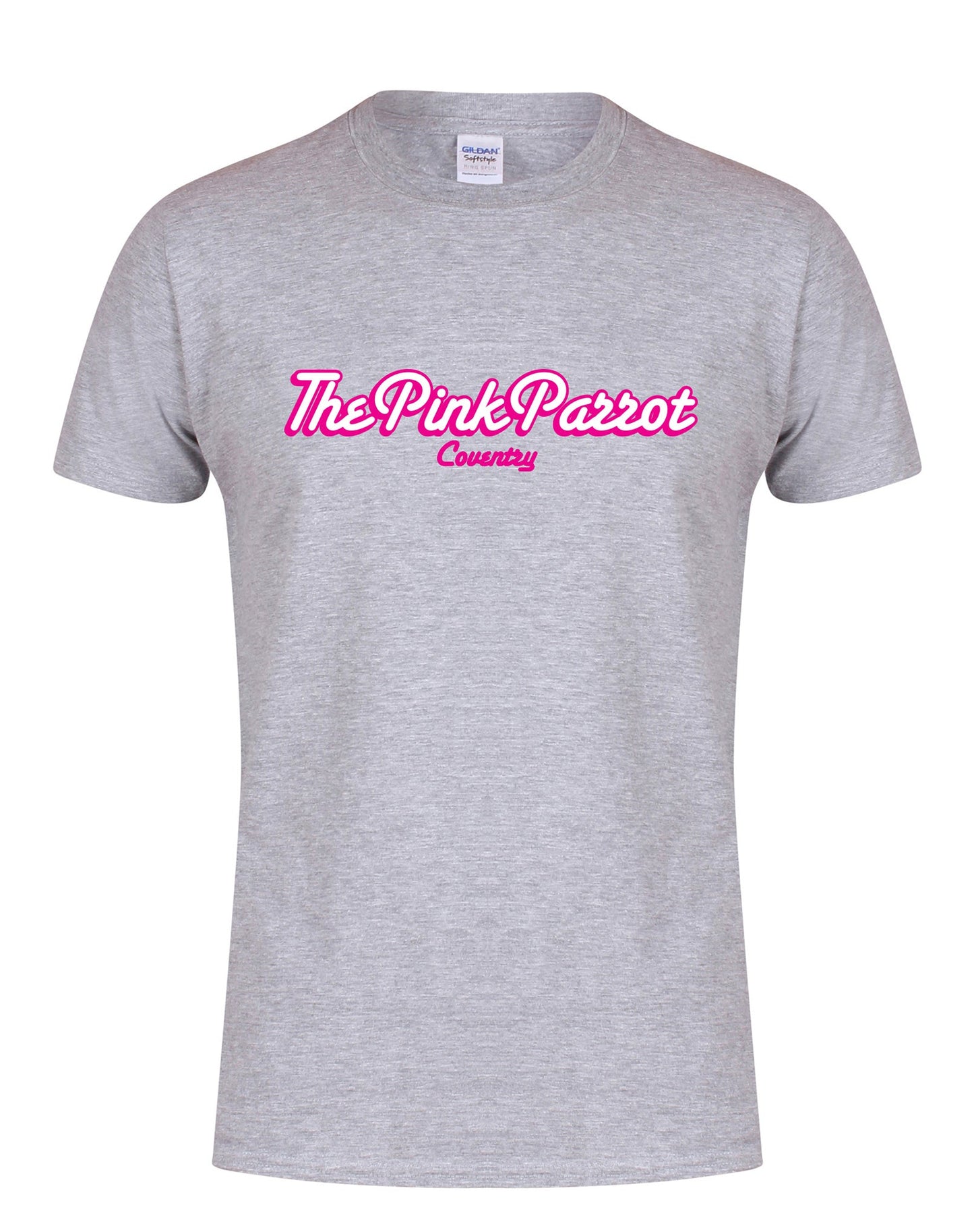 Pink Parrot unisex T-shirt - various colours - Dirty Stop Outs