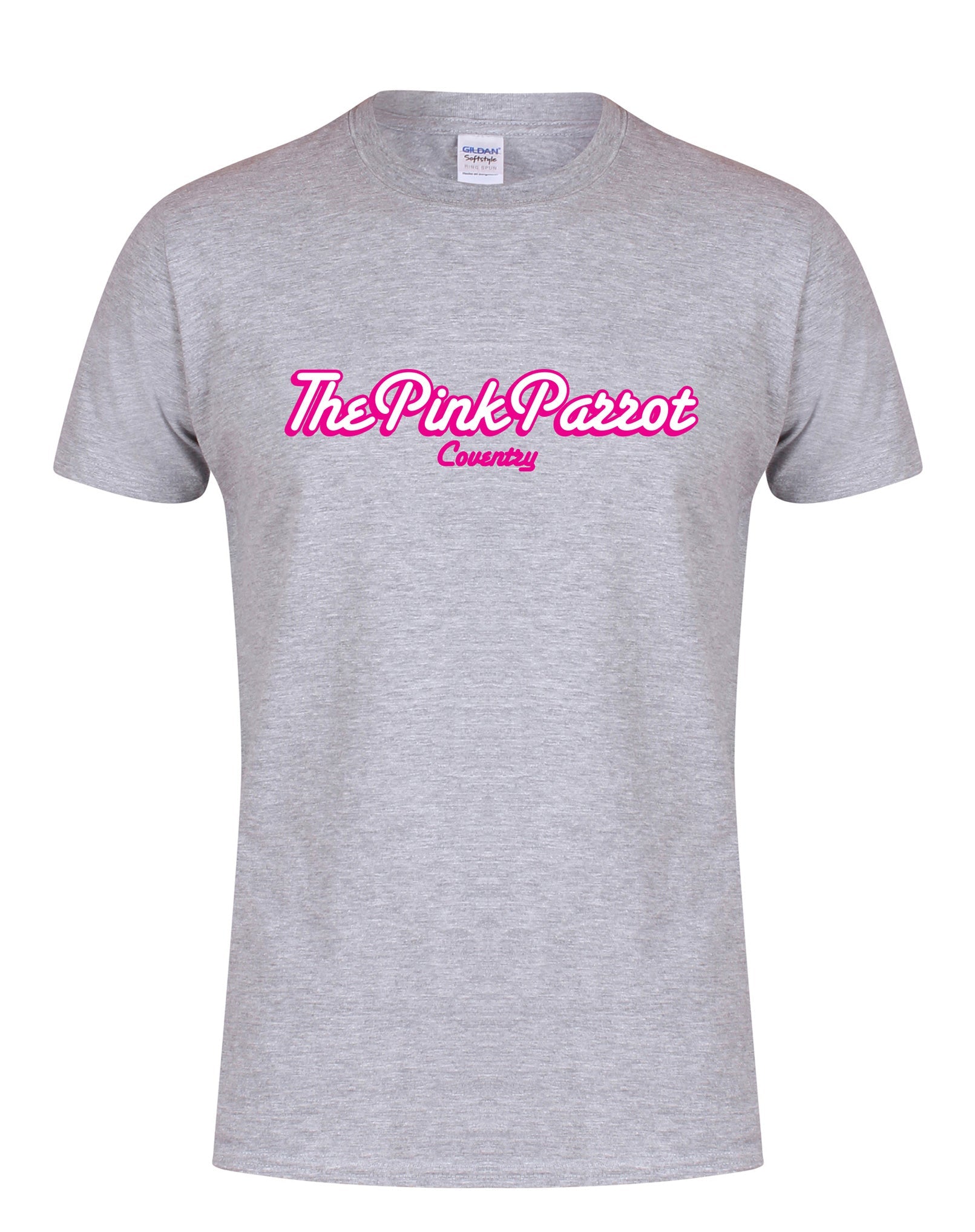 Pink Parrot unisex T-shirt - various colours - Dirty Stop Outs