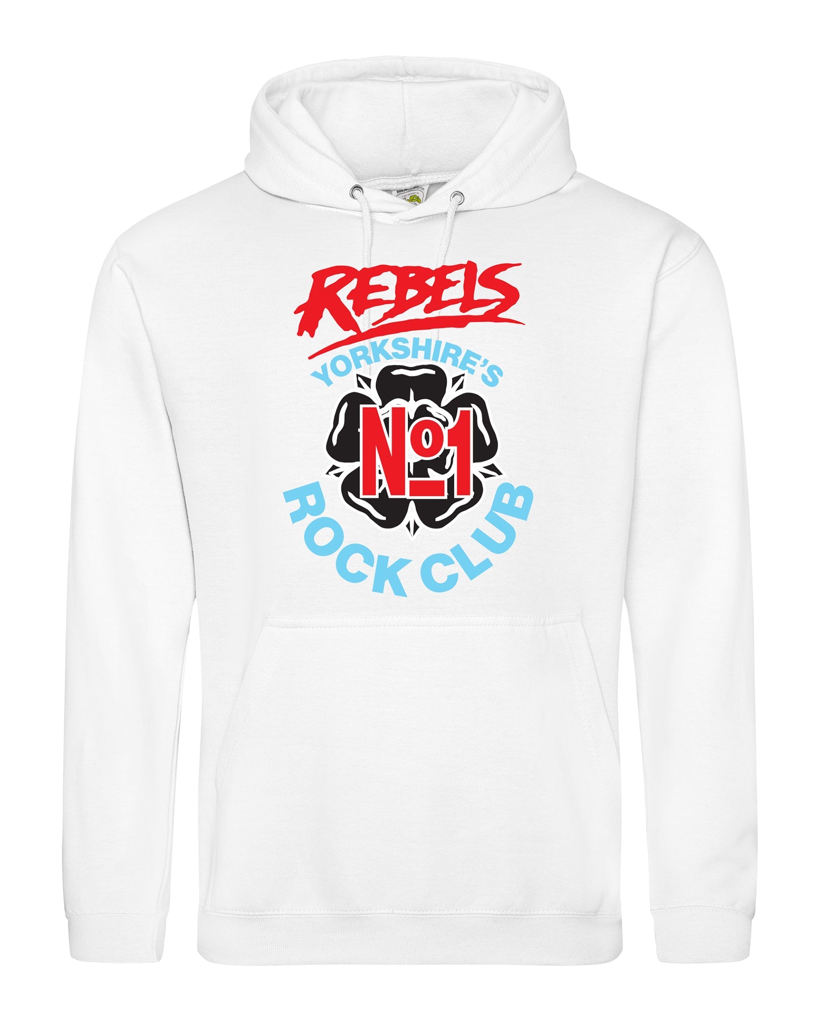 Rebels No. 1 rock club unisex fit hoodie - various colours - Dirty Stop Outs