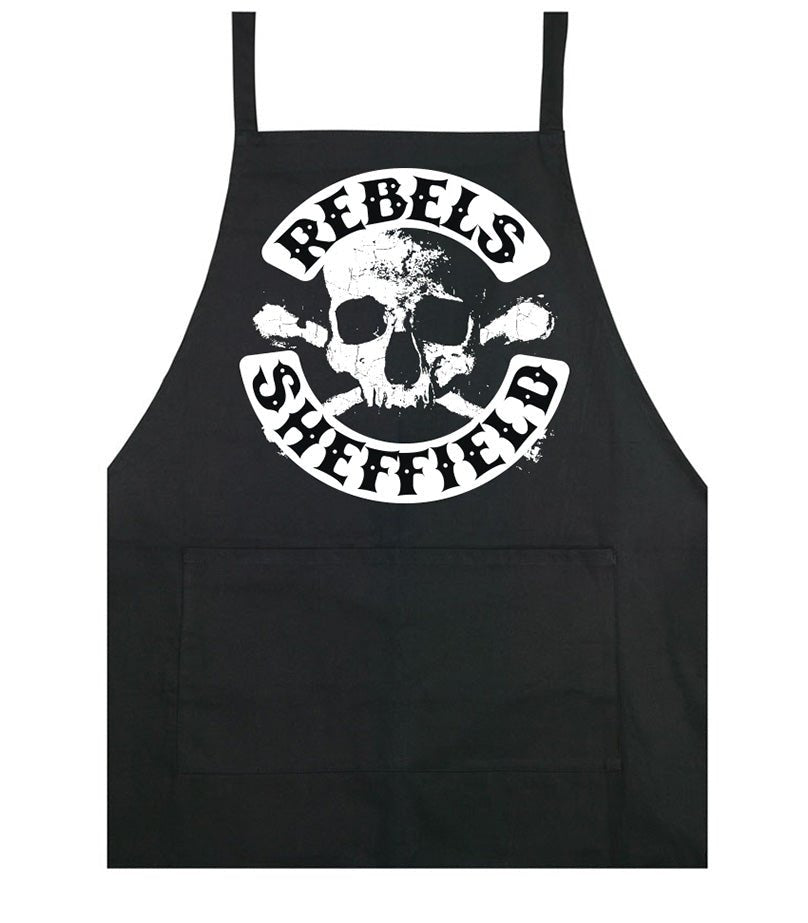 Rebels skull cooking apron - Dirty Stop Outs