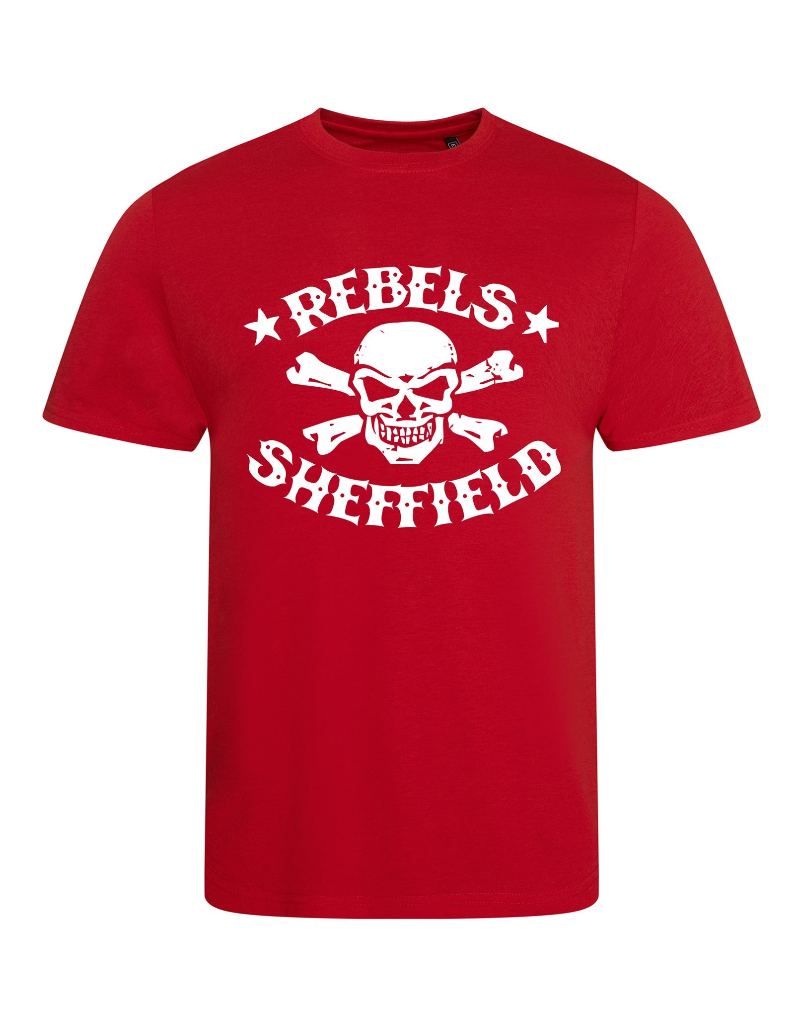 Rebels skull crossbones unisex fit T-shirt - various colours - Dirty Stop Outs
