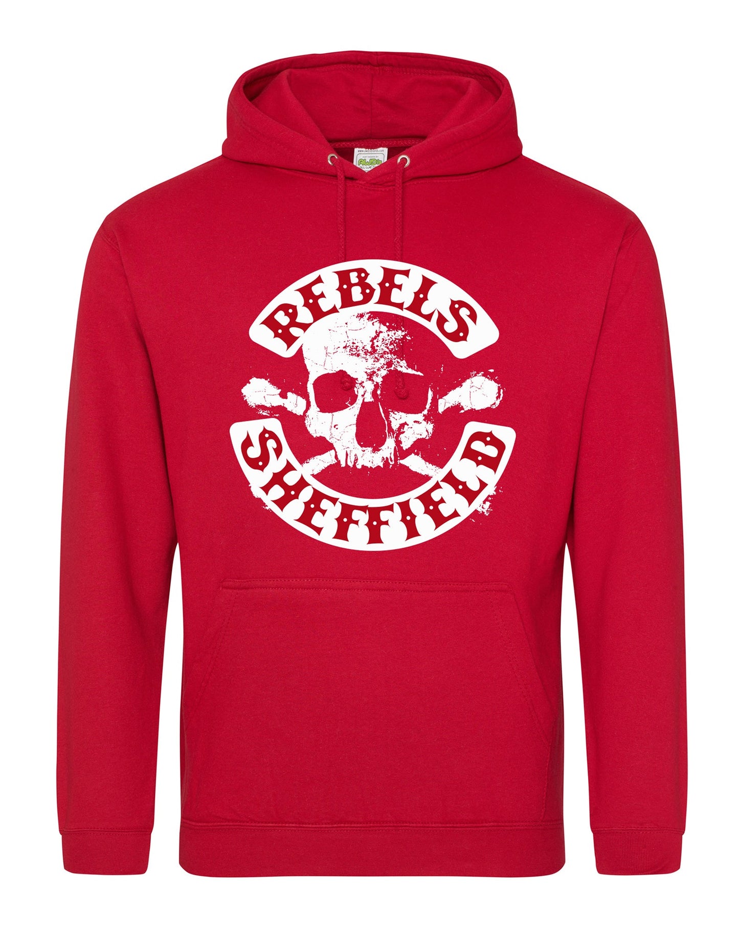 Rebels skull unisex fit hoodie - various colours - Dirty Stop Outs
