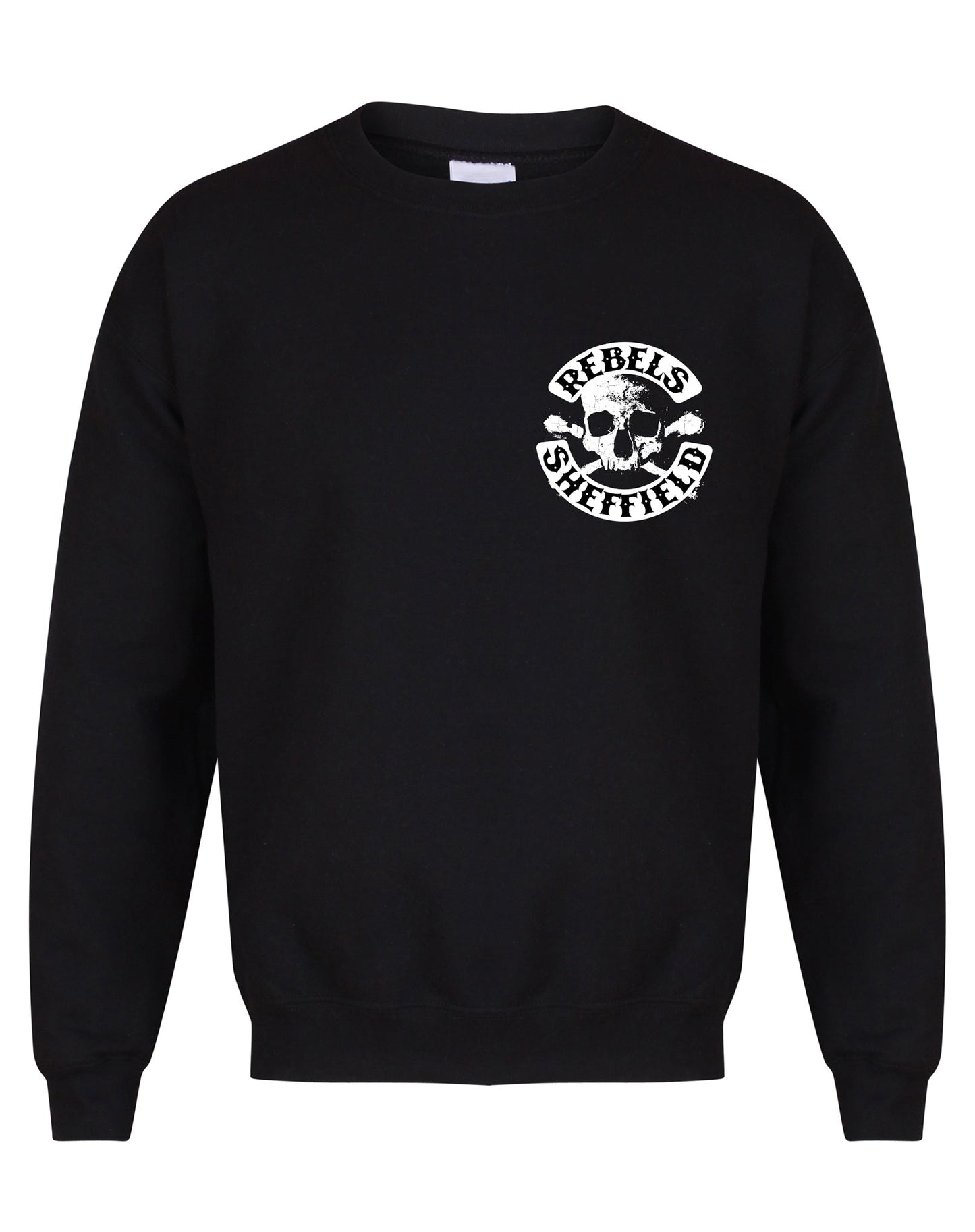 Rebels small skull unisex fit sweatshirt - various colours - Dirty Stop Outs