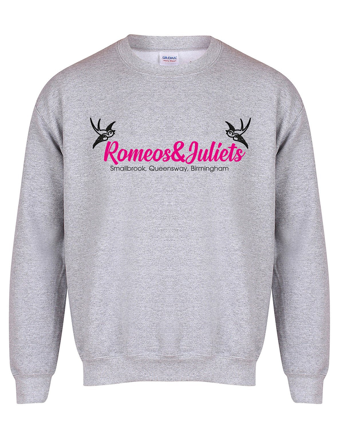 Romeo & Juliets - Birmingham - unisex fit sweatshirt - various colours - Dirty Stop Outs