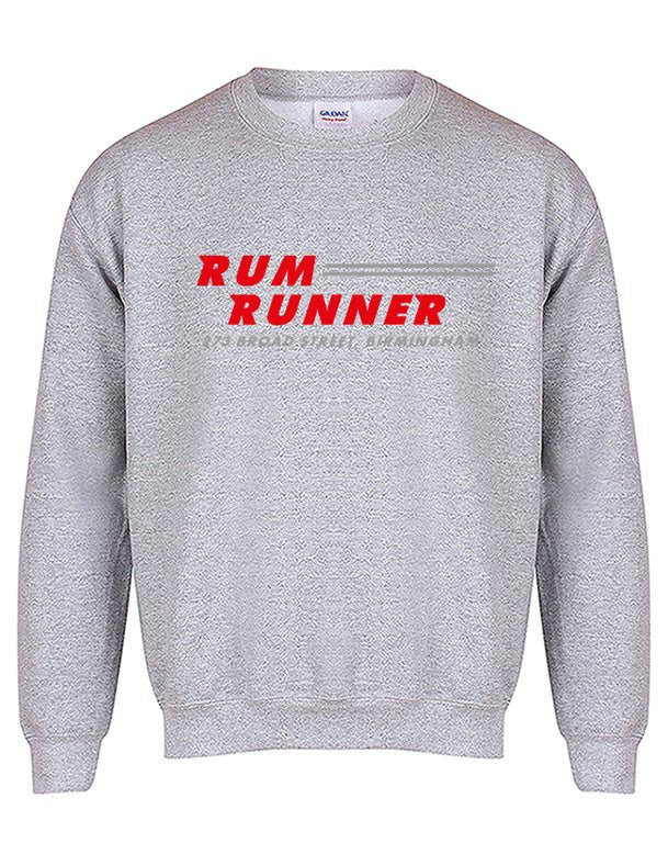 Rum Runner unisex fit sweatshirt - various colours - Dirty Stop Outs