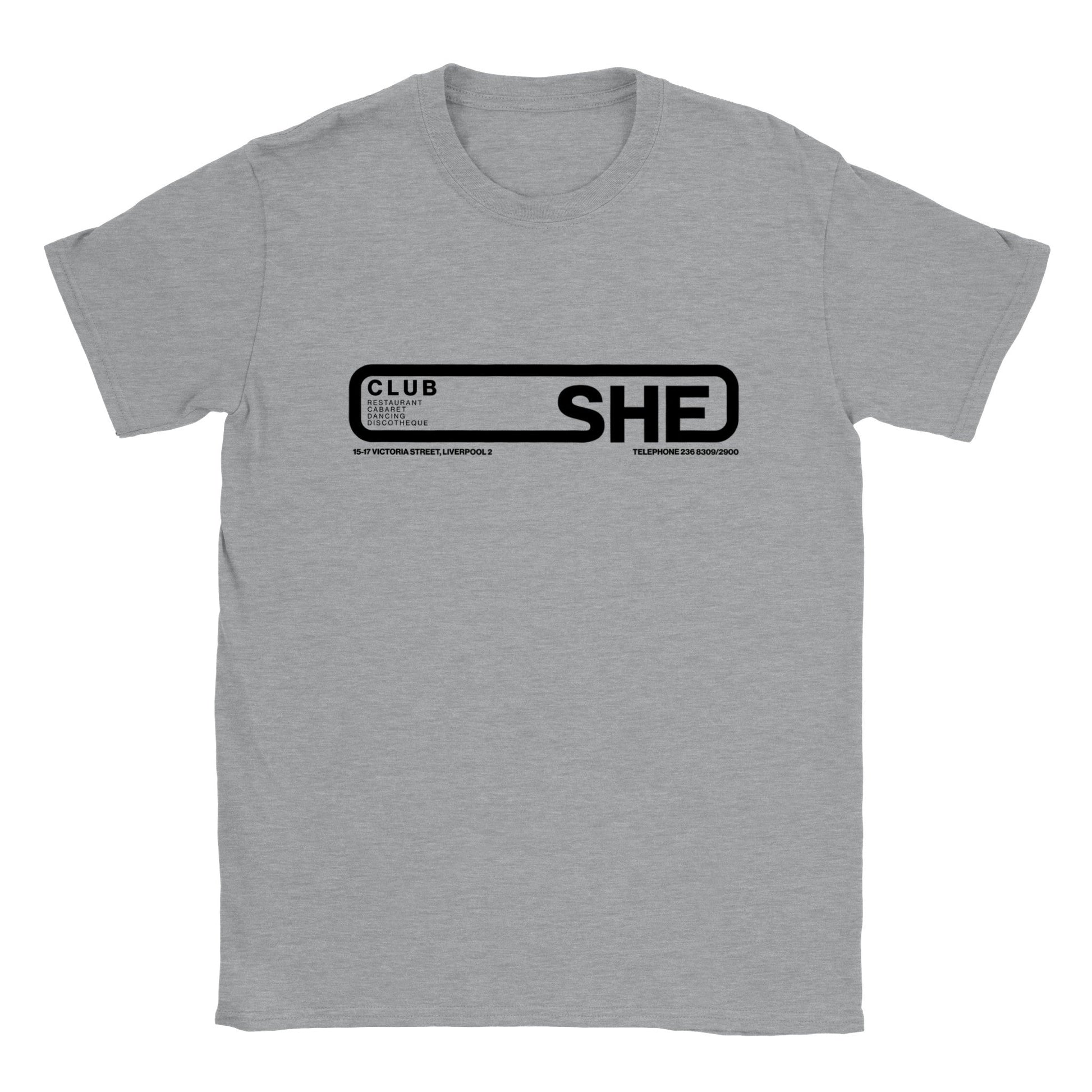 She Club unisex T-shirt - various colours - Dirty Stop Outs