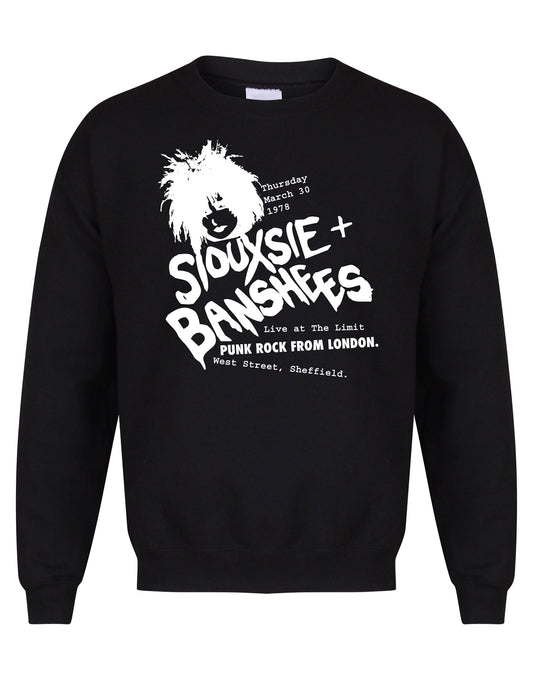Siouxsie at the Limit unisex sweatshirt - various colours - Dirty Stop Outs