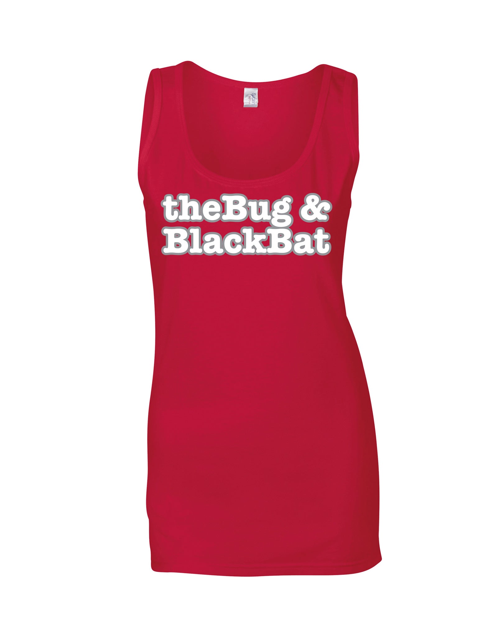 The Bug & Black Bat ladies fit vest - various colours - Dirty Stop Outs