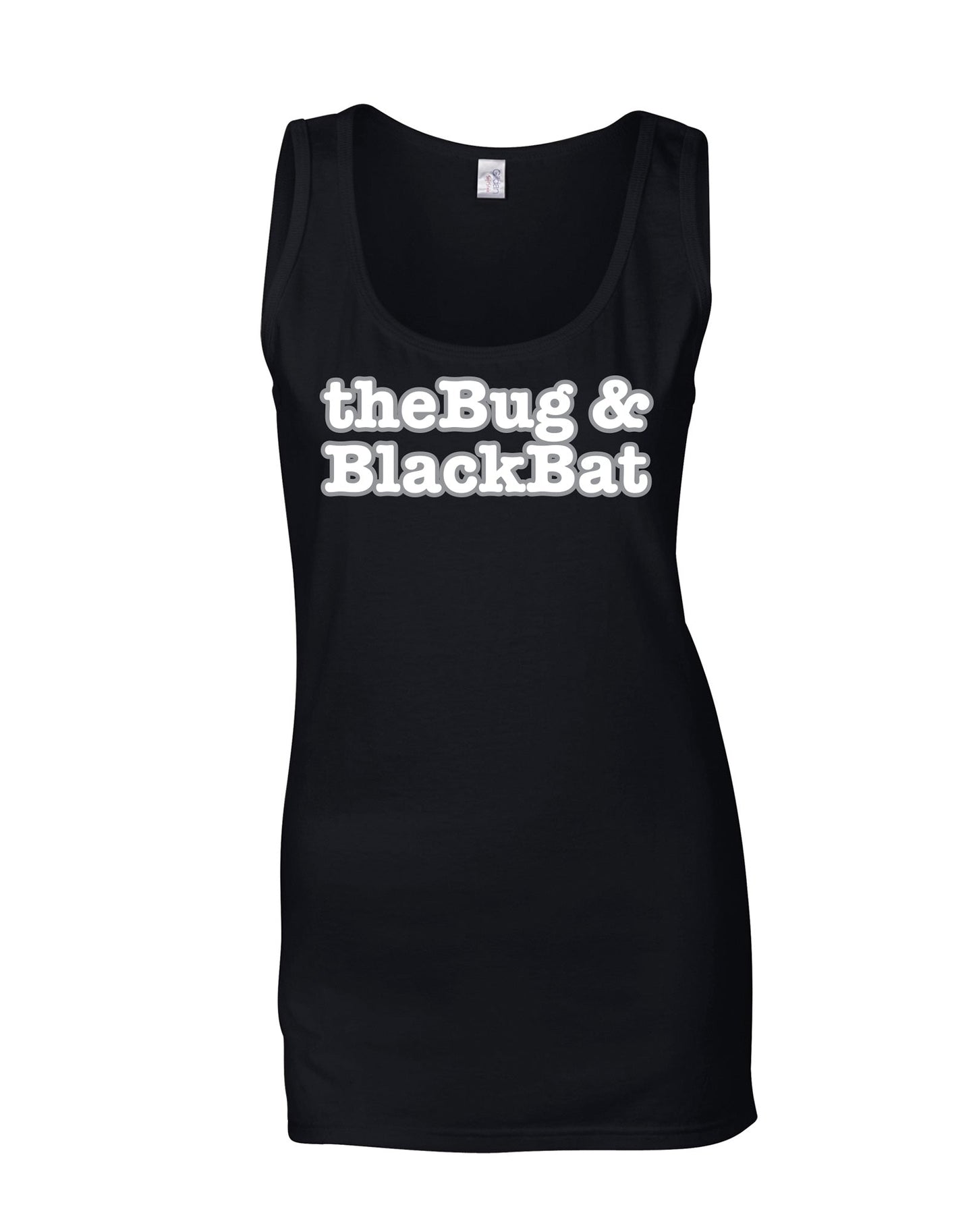 The Bug & Black Bat ladies fit vest - various colours - Dirty Stop Outs