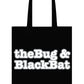 The Bug & Black Bat tote bag - Dirty Stop Outs