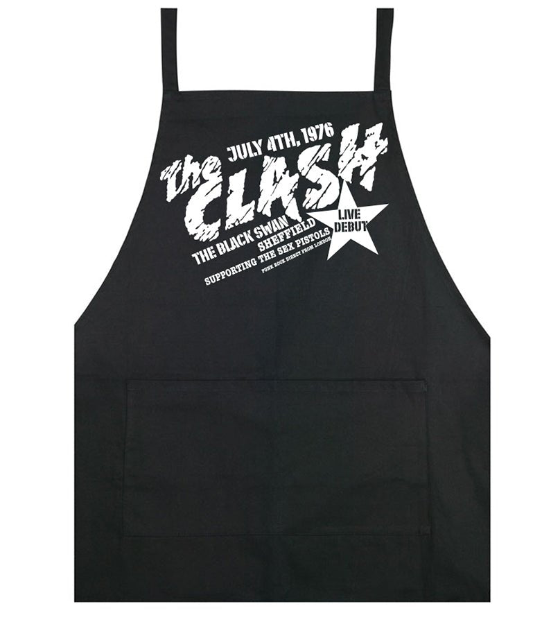 The Clash at Black Swan - cooking apron - Dirty Stop Outs