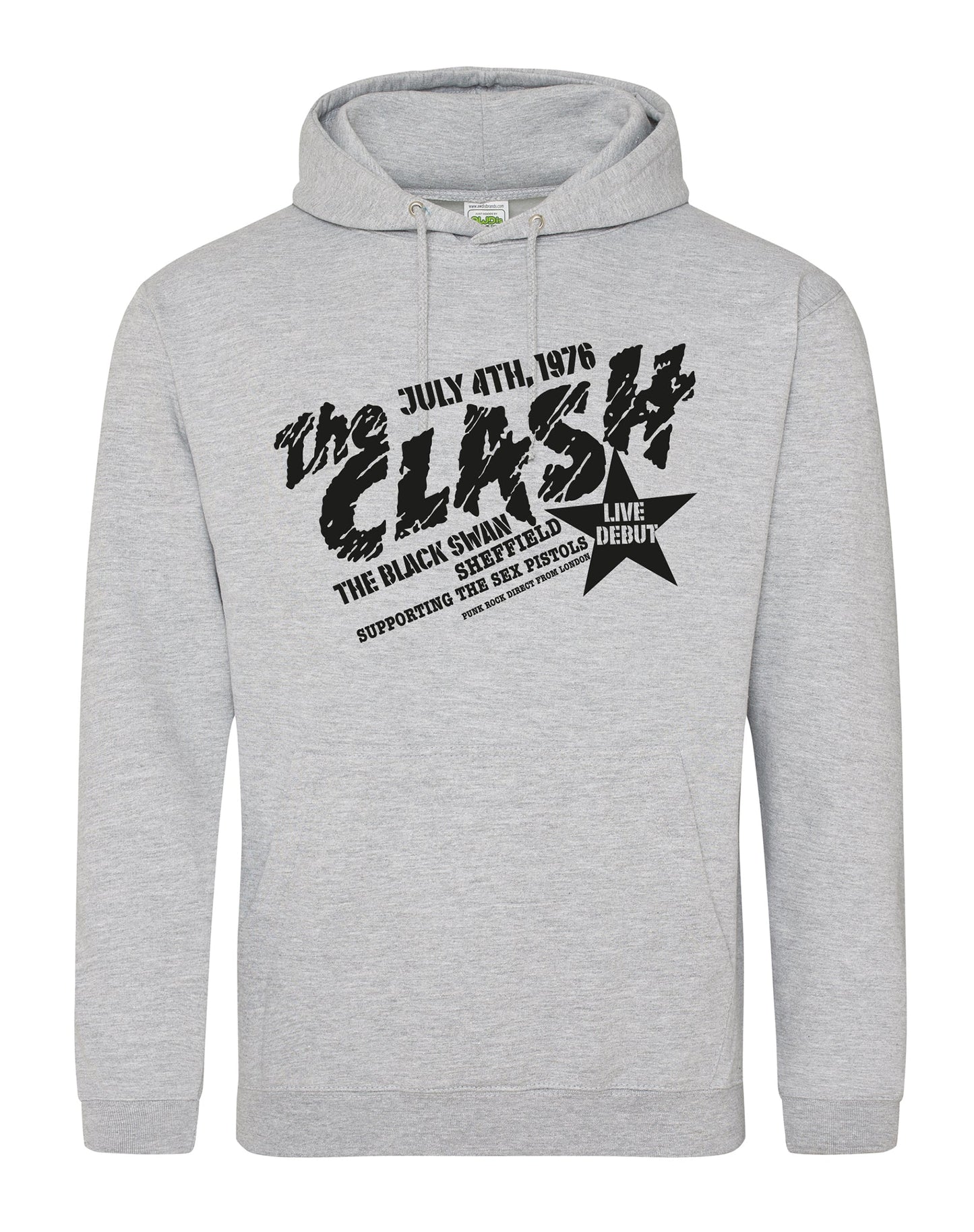 The Clash at the Black Swan - unisex fit hoodie - various colours - Dirty Stop Outs