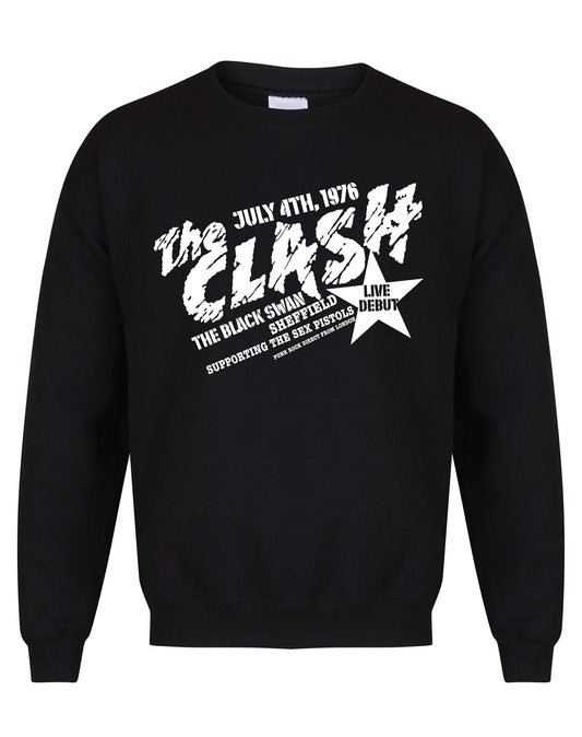 The Clash at the Black Swan unisex sweatshirt - various colours - Dirty Stop Outs